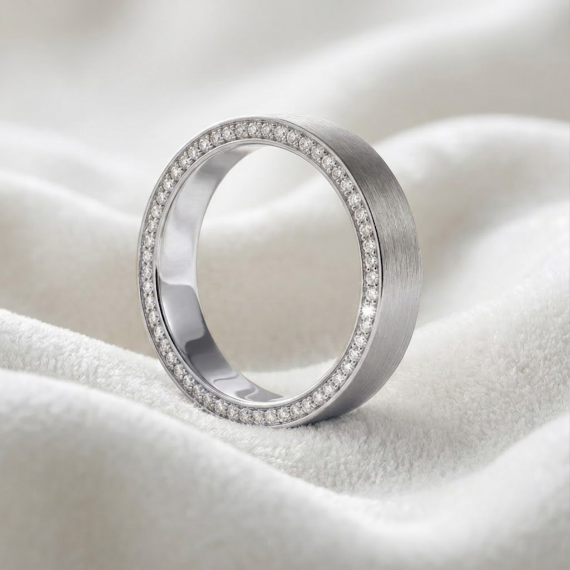 Men's Lab Grown Diamond Wedding Ring
