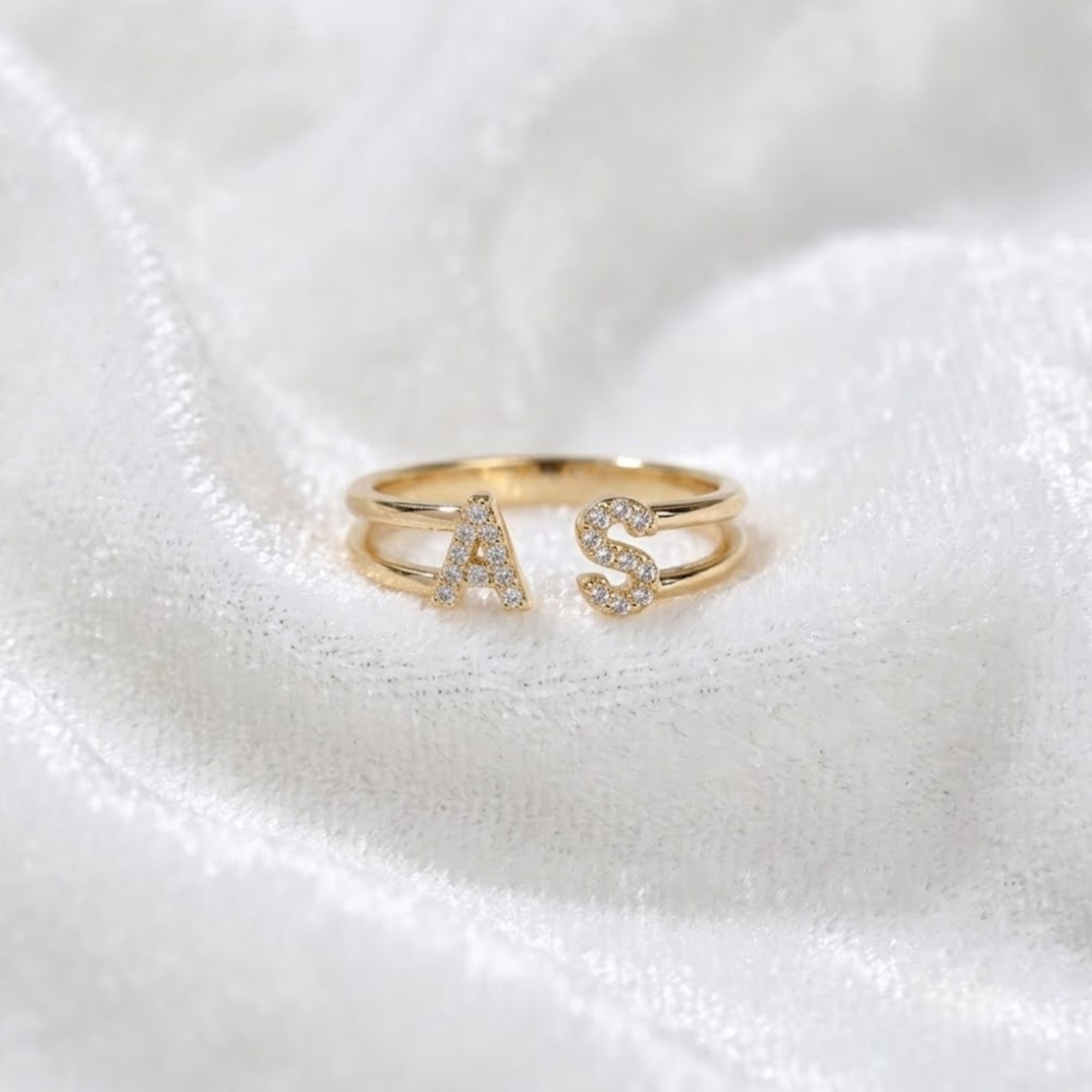 Letter Promise Ring