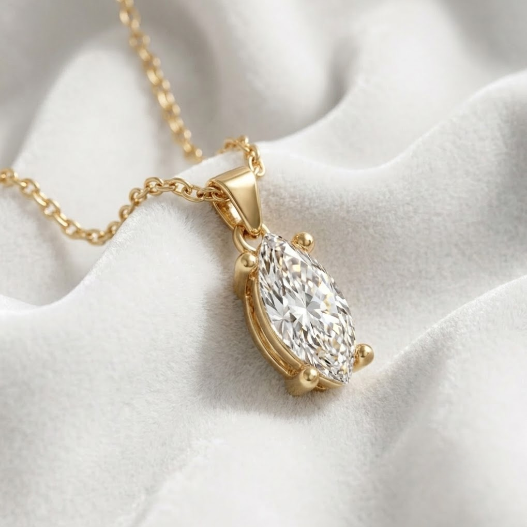 Solitaire Pendant Necklace