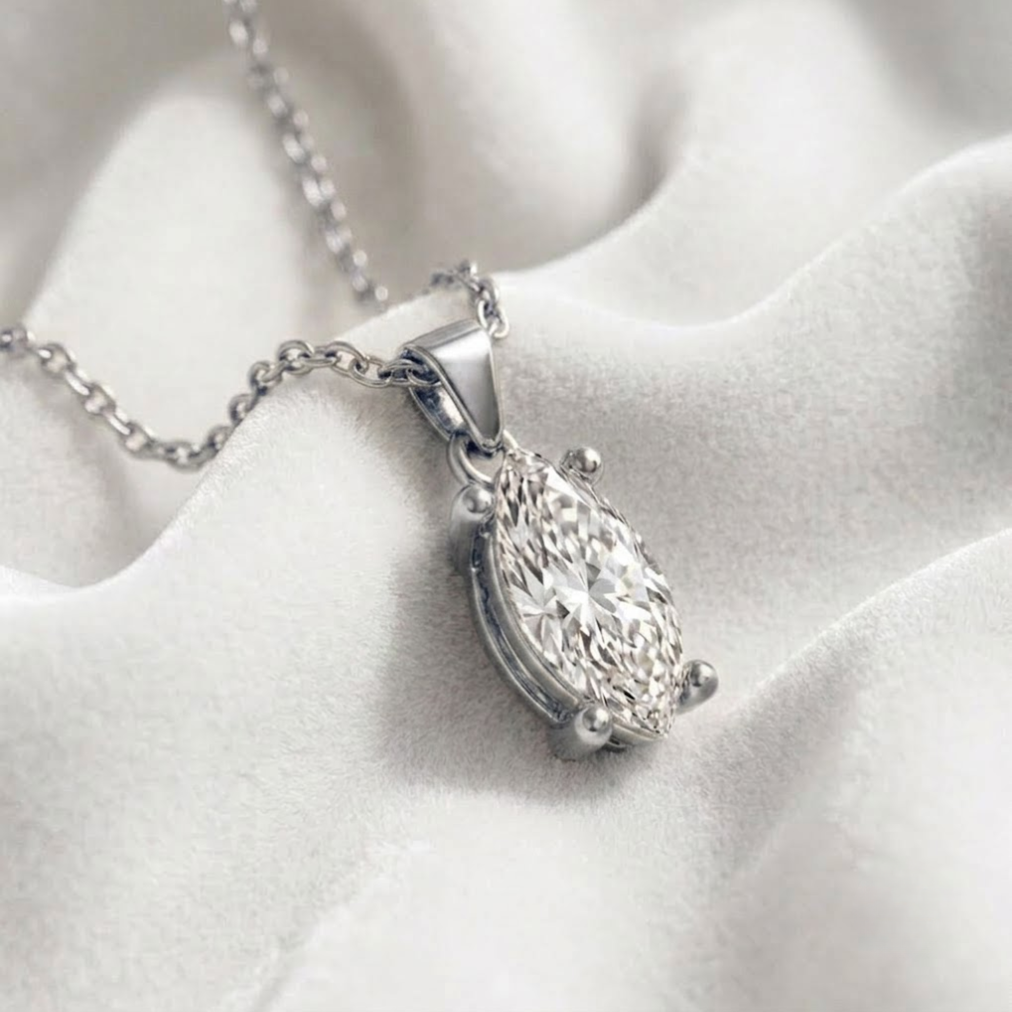 Solitaire Pendant Necklace