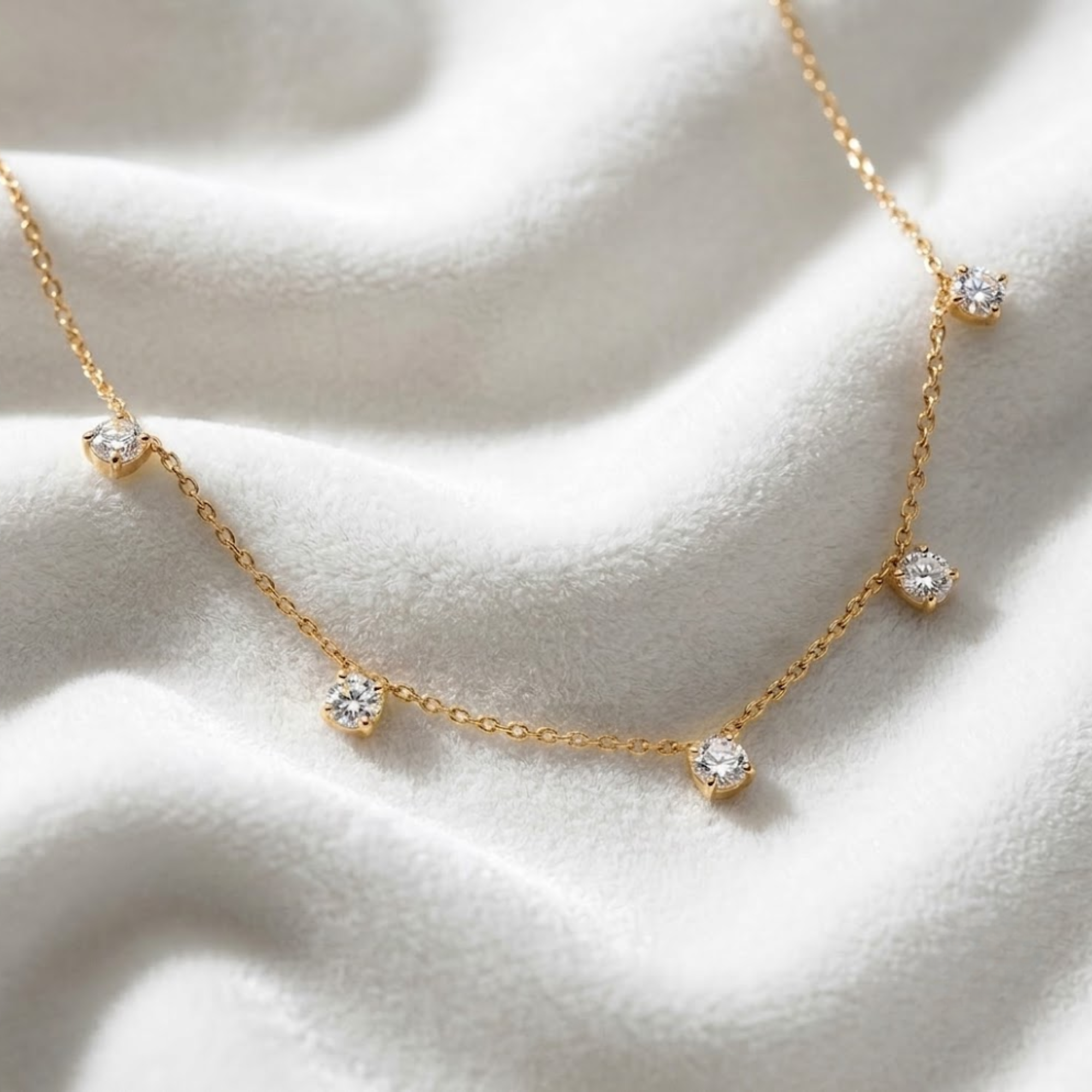 Diamond Solitaire Necklace