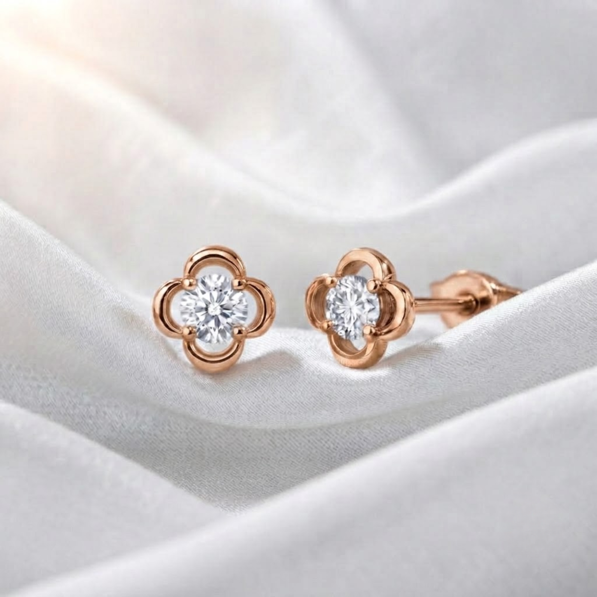 Classic Dainty Stud Earrings for Women