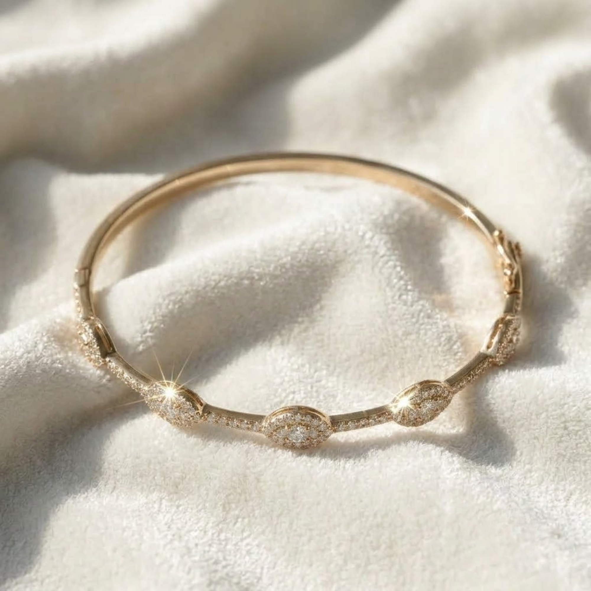 Stackable Diamond Bracelet
