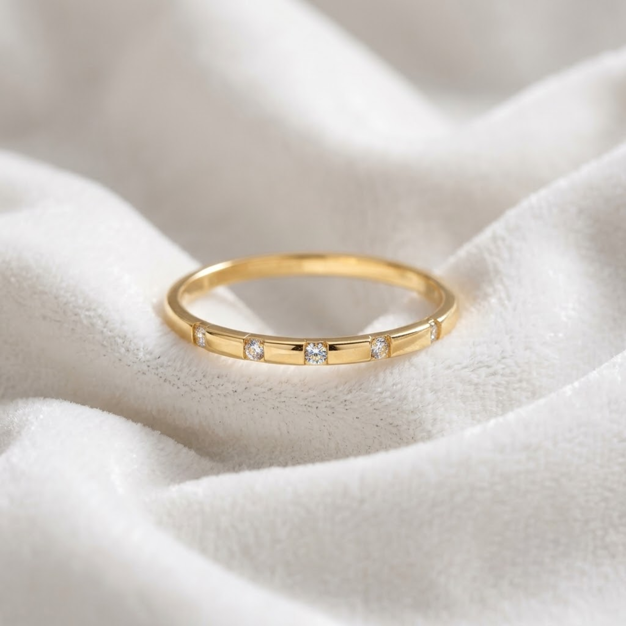 Lab Grown Diamond Wedding Band