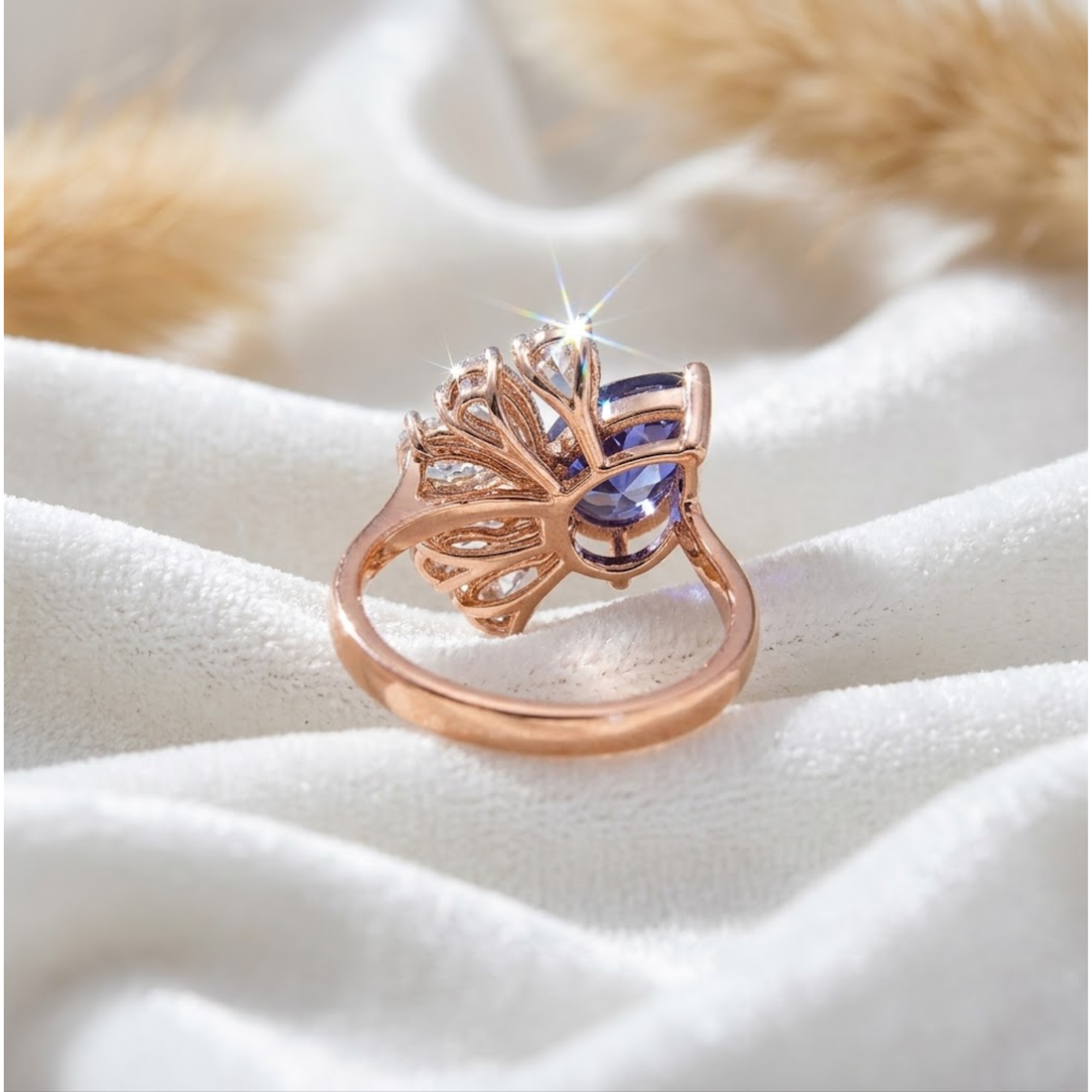 Unique Amethyst Ring
