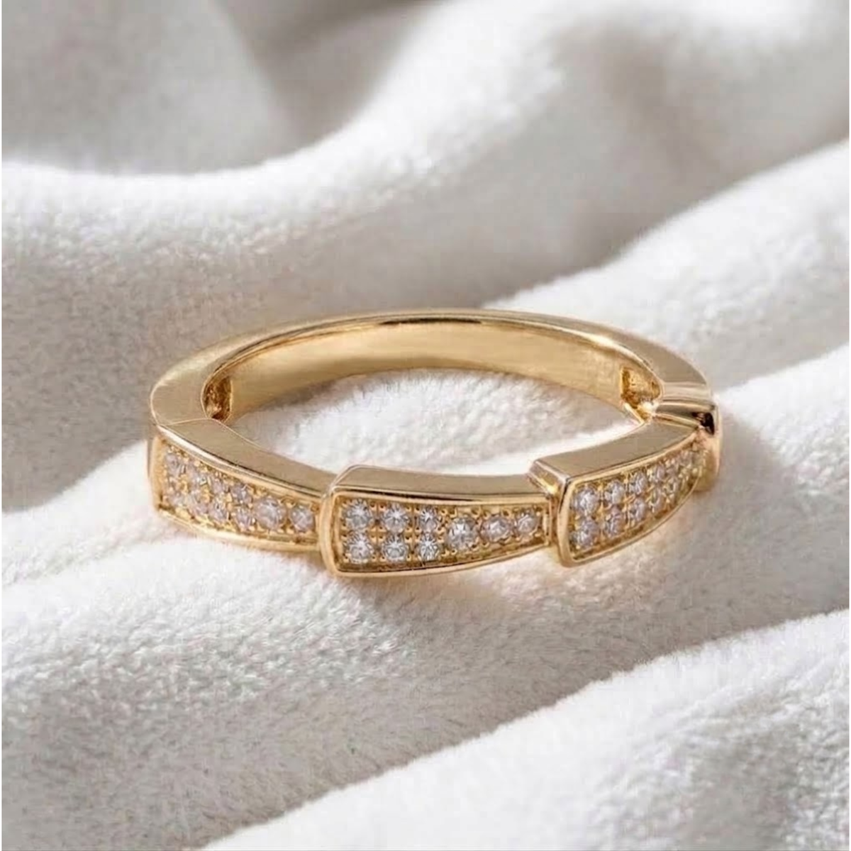 Thin Lab Grown Diamond Eternity Wedding Band