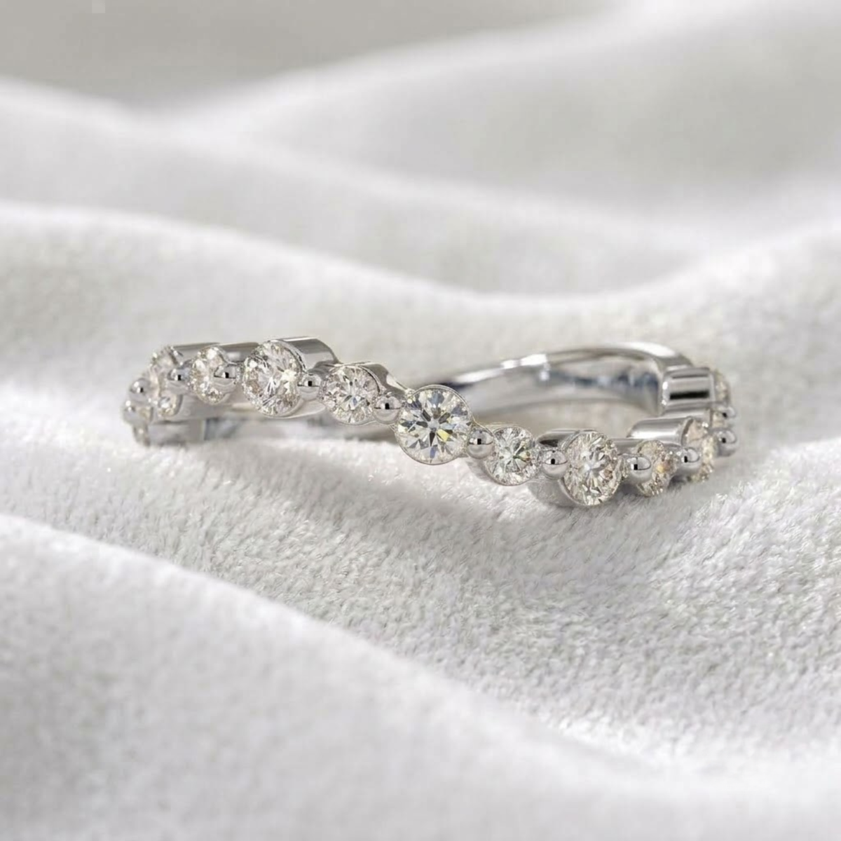 Lab Grown Diamond Wedding Band