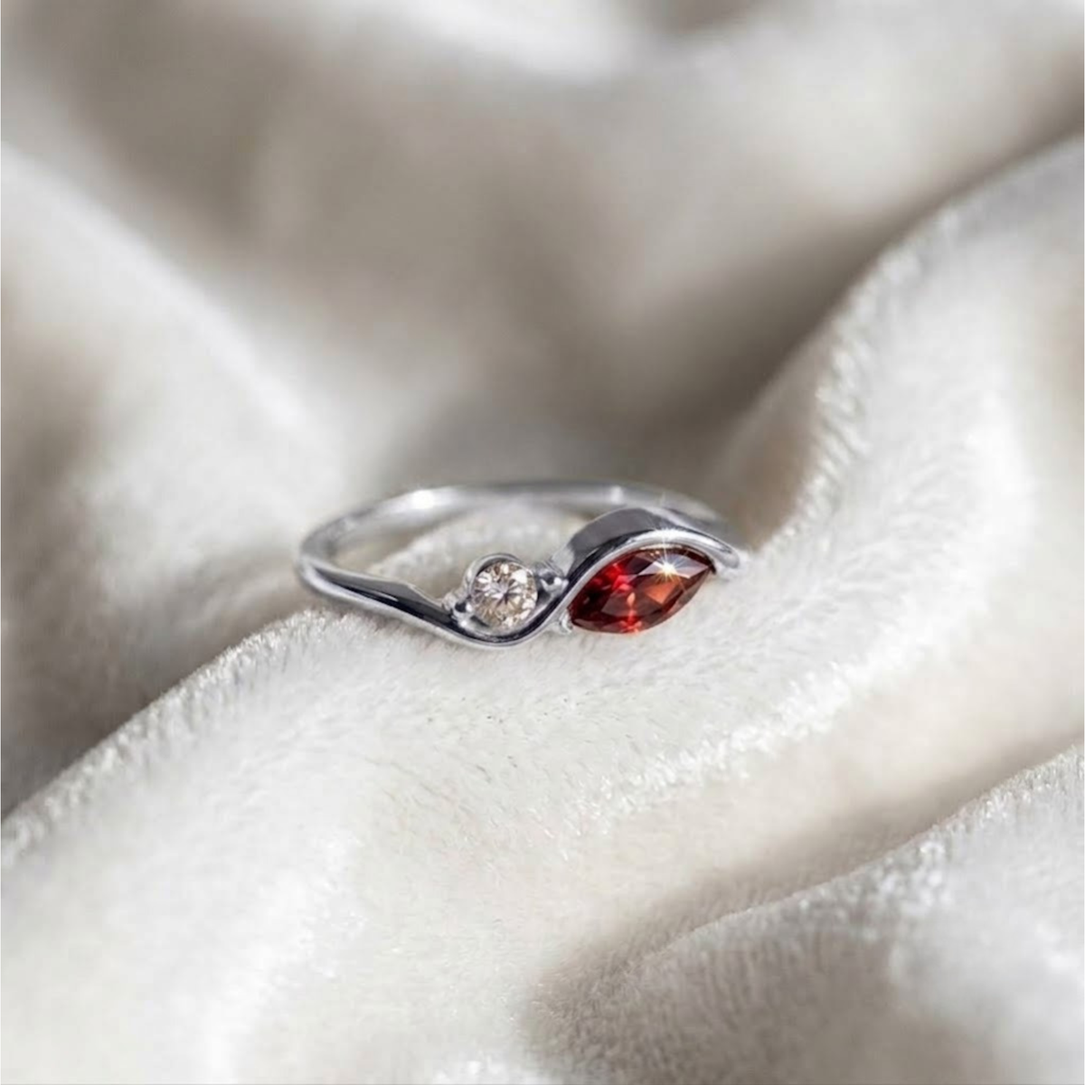 Custom Birthstone Ring for Women