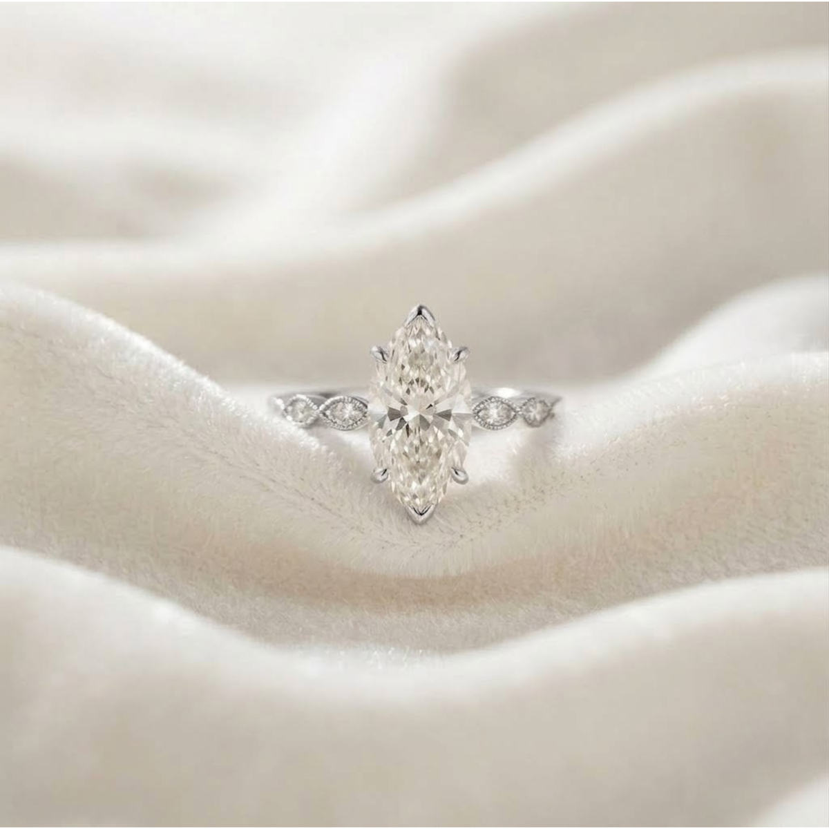 Marquise Engagement Ring