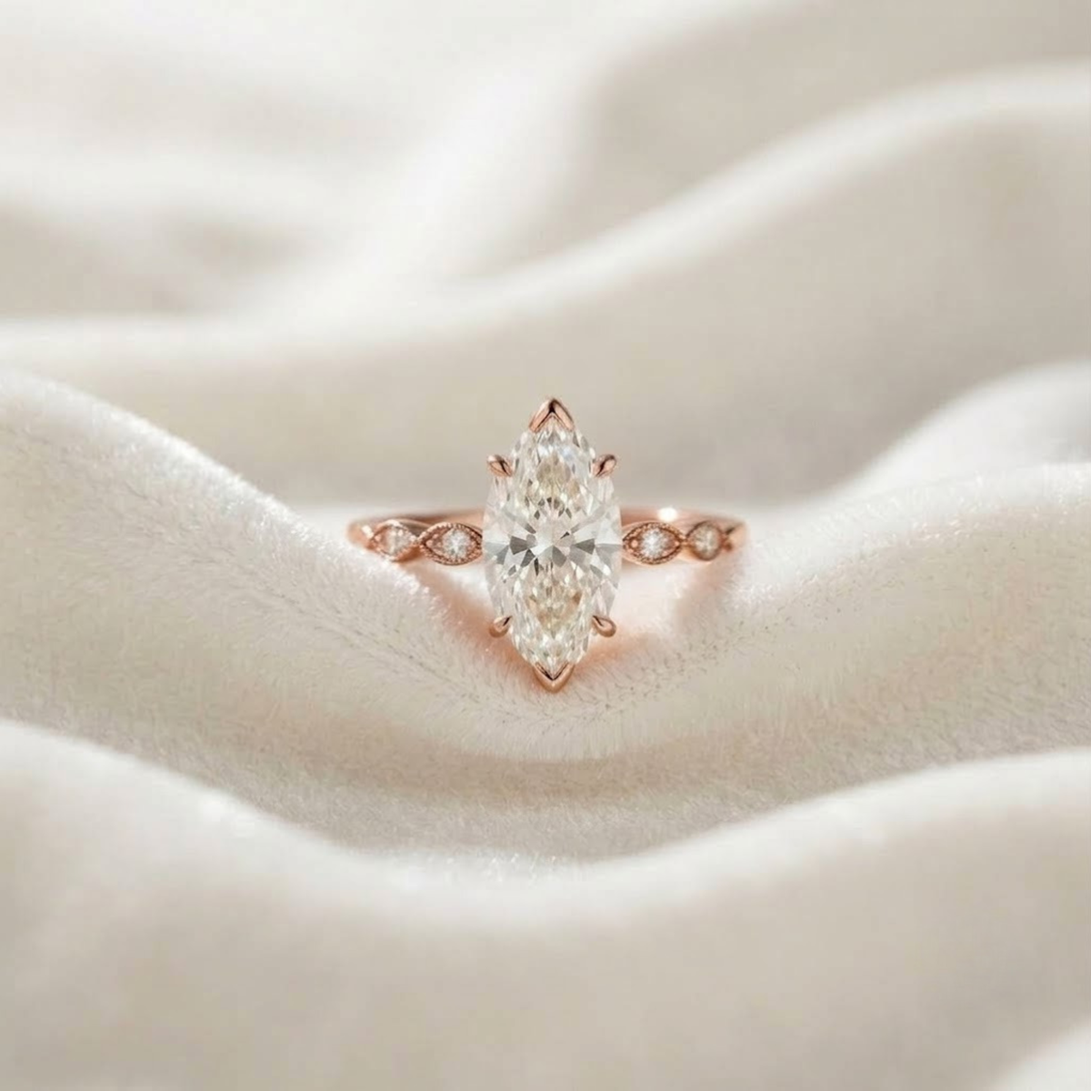 Marquise Engagement Ring