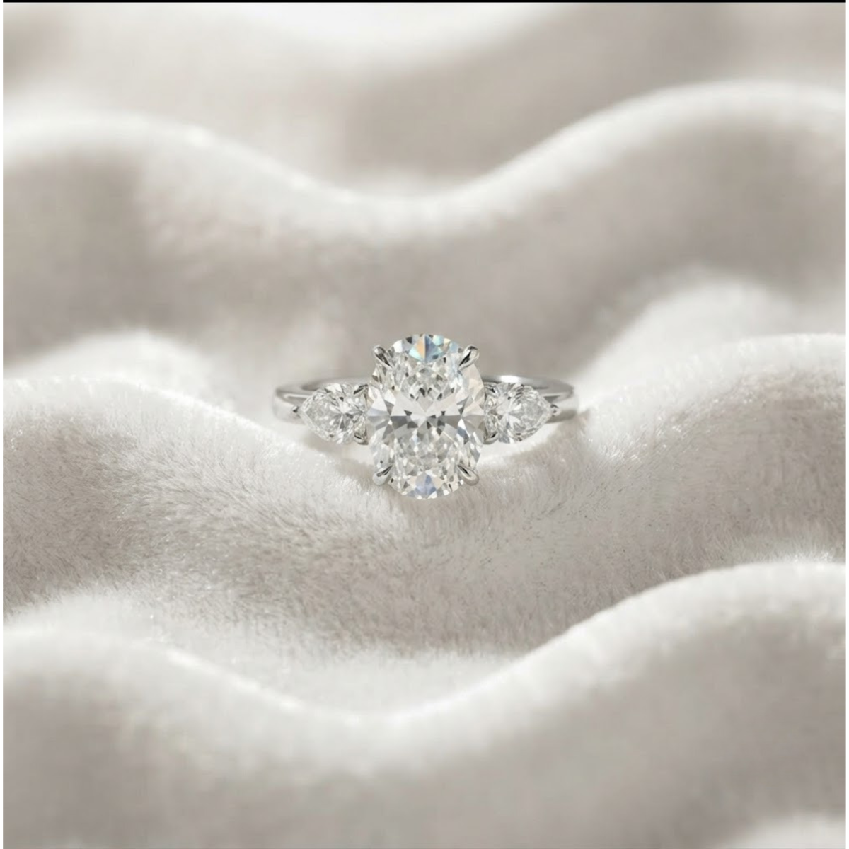 Three Stone Engagement Ring