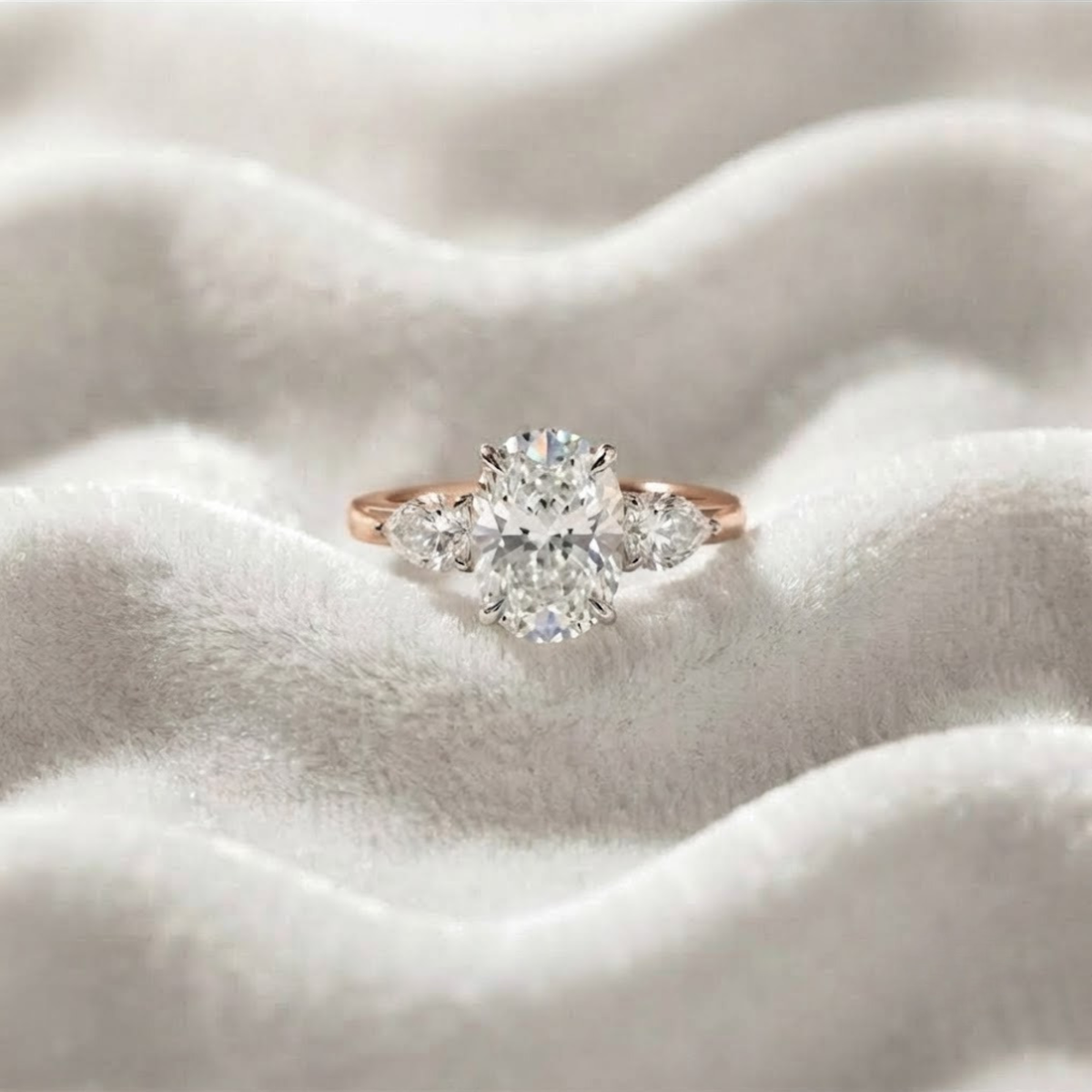 Three Stone Engagement Ring