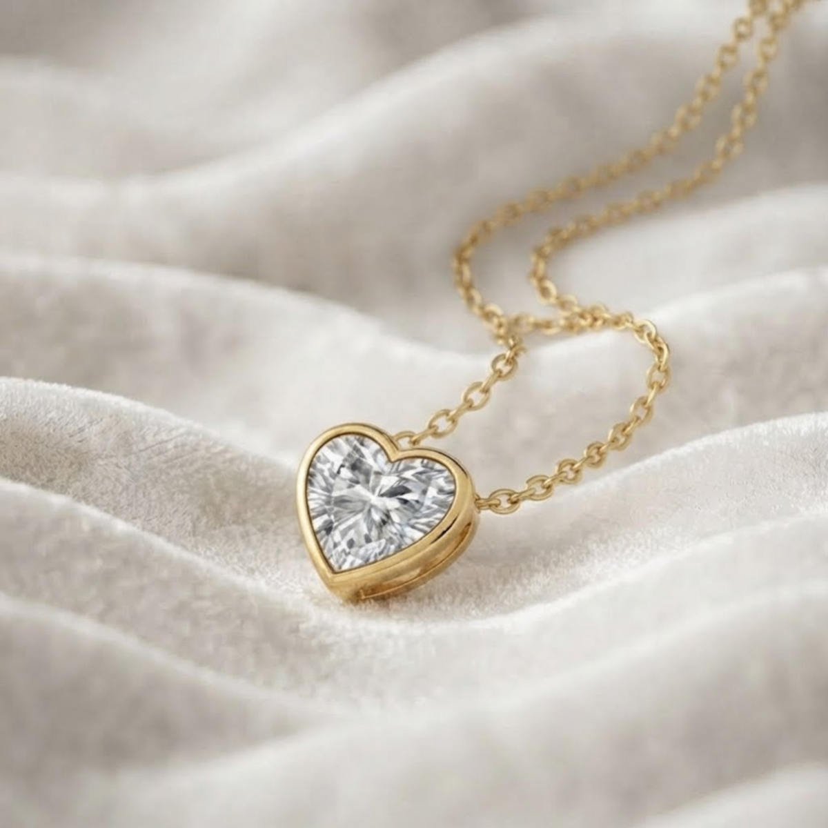 Mini Heart Pendant Necklace