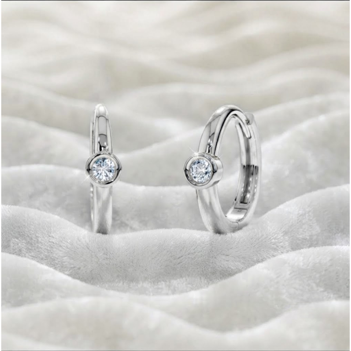 Small Huggies Hoop Earrings