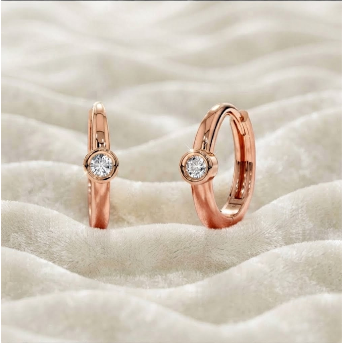 Small Huggies Hoop Earrings