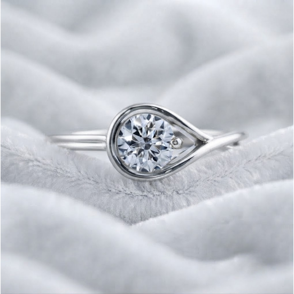 Lab Grown Diamond Engagement Ring