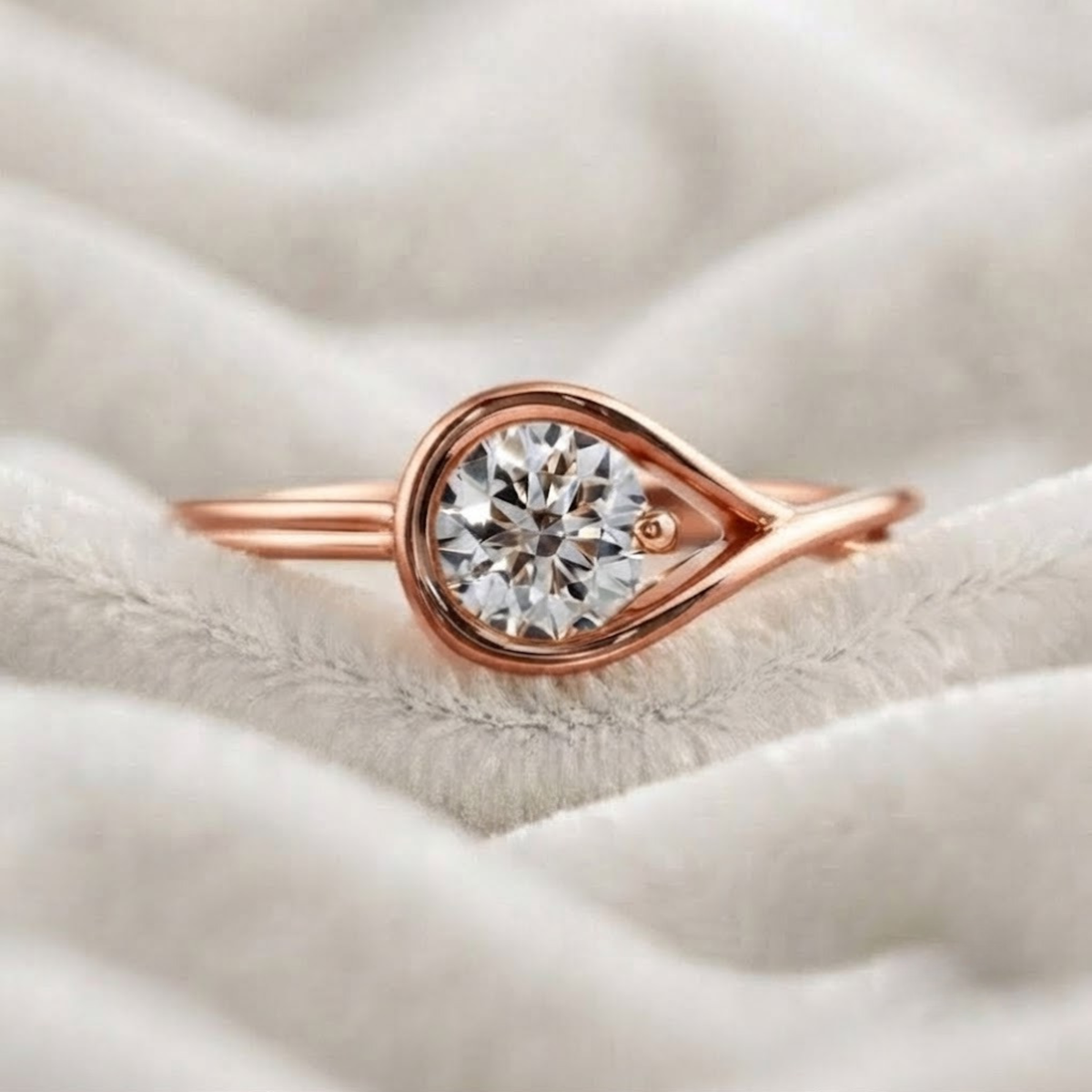 Lab Grown Diamond Engagement Ring