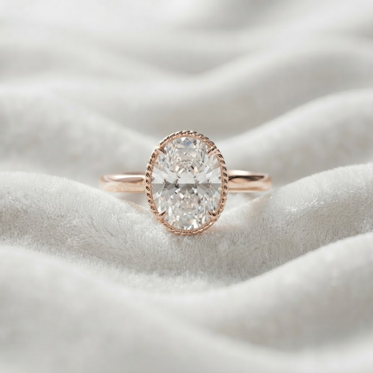 Lab Grown Diamond Engagement Ring