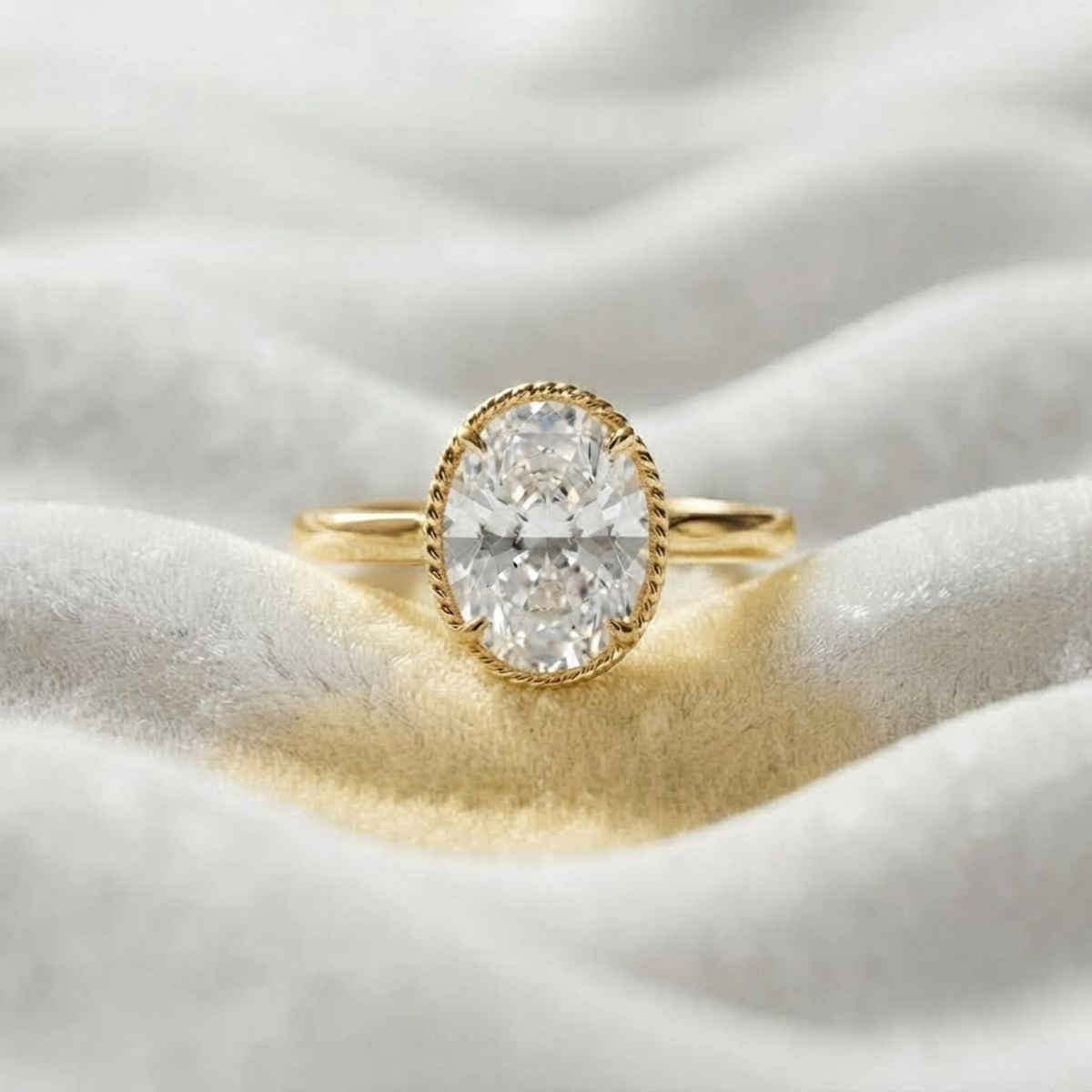 Lab Grown Diamond Engagement Ring