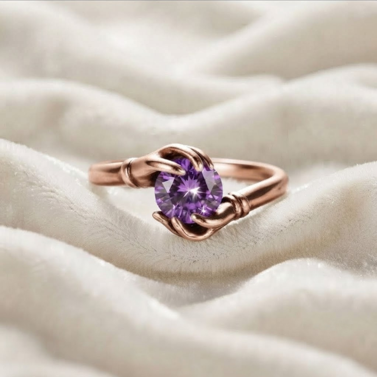Birthstone Personalized Gemstone Ring