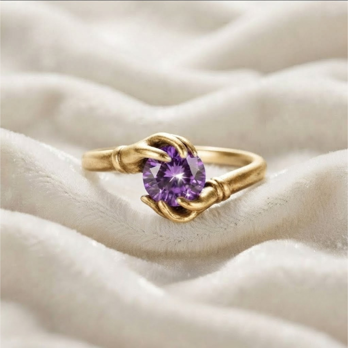 Birthstone Personalized Gemstone Ring
