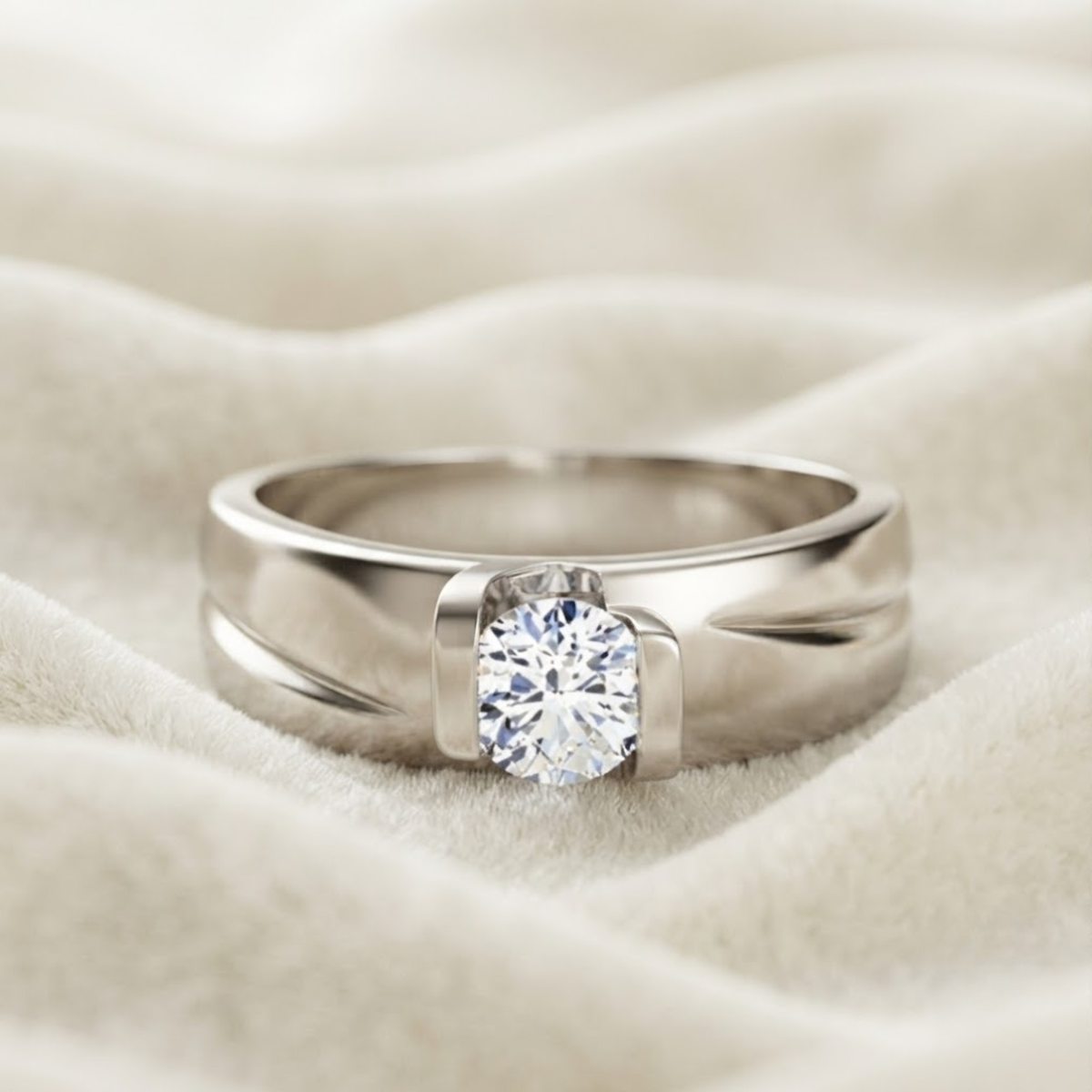 Lab Grown Diamond Men's Ring