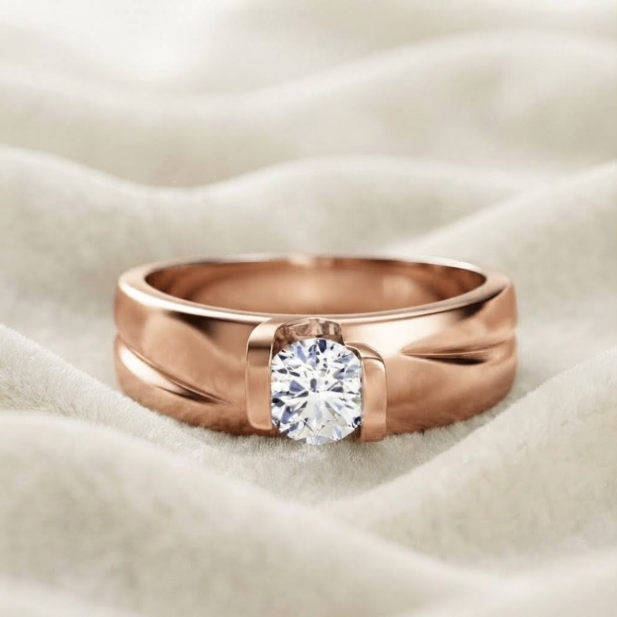 Lab Grown Diamond Men's Ring
