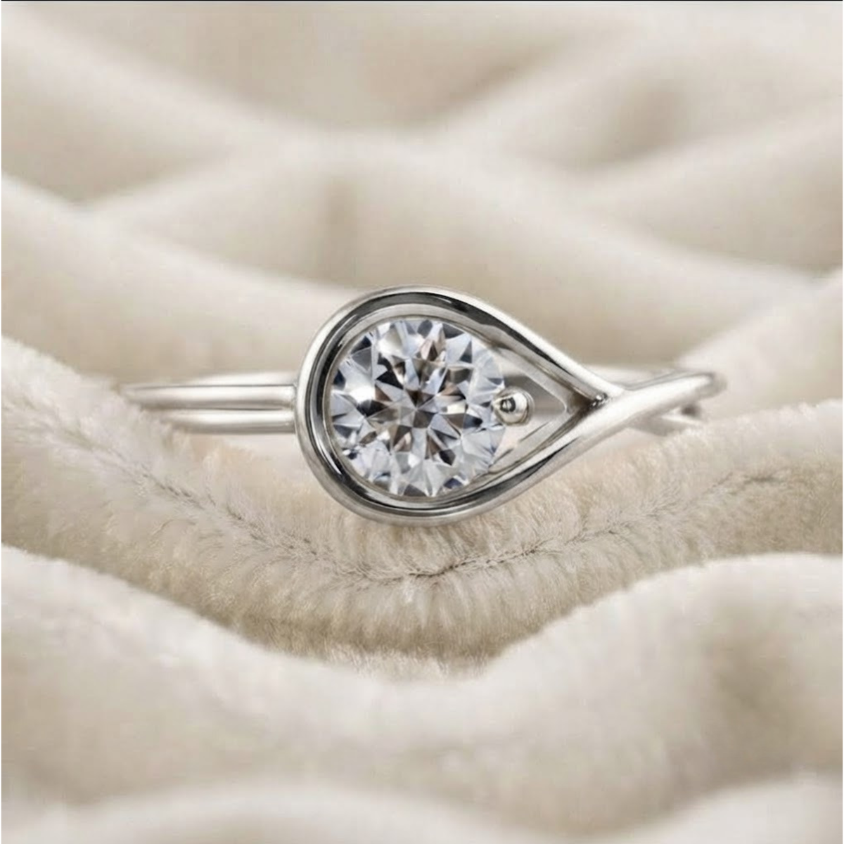 Lab Grown Diamond Engagement Ring