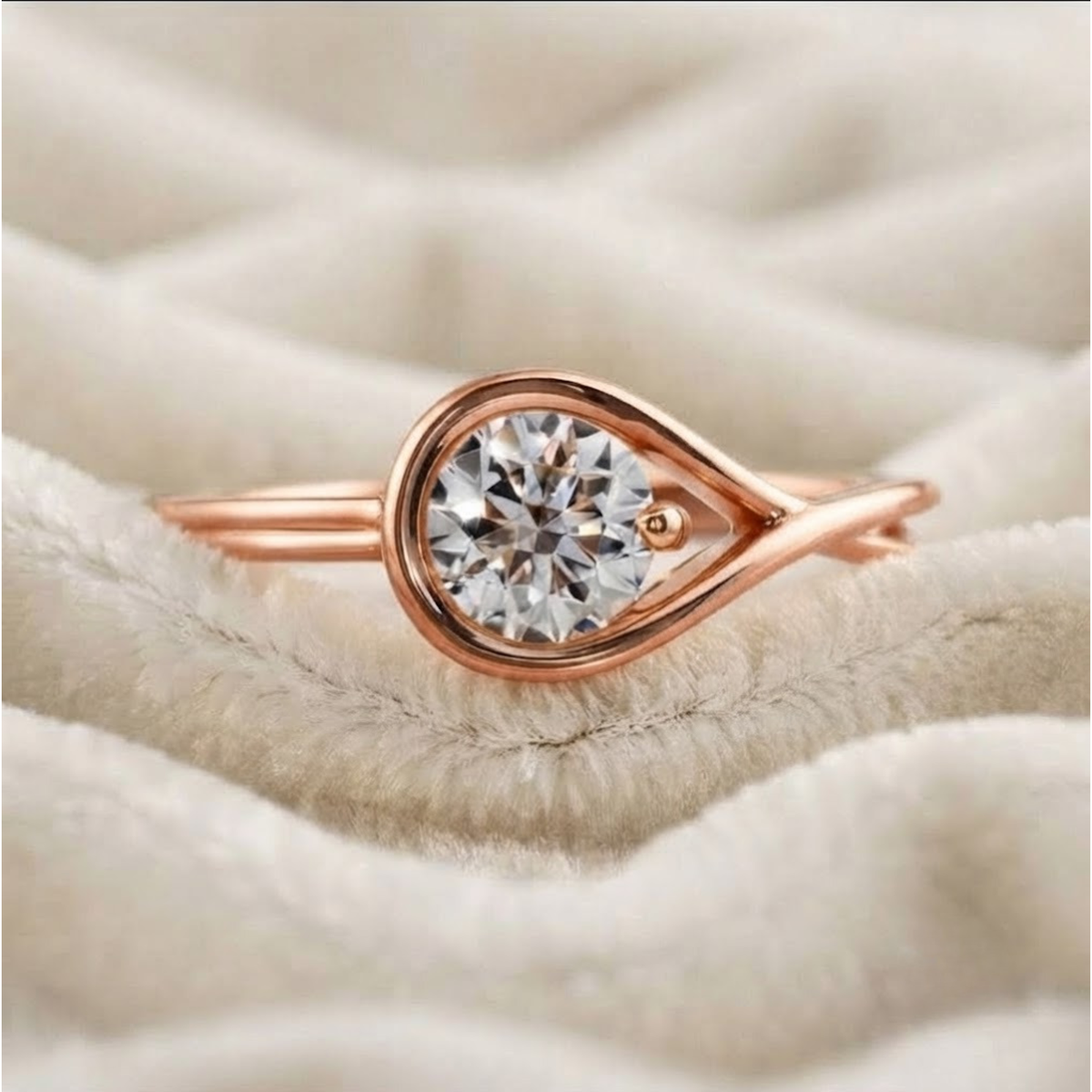 Lab Grown Diamond Engagement Ring