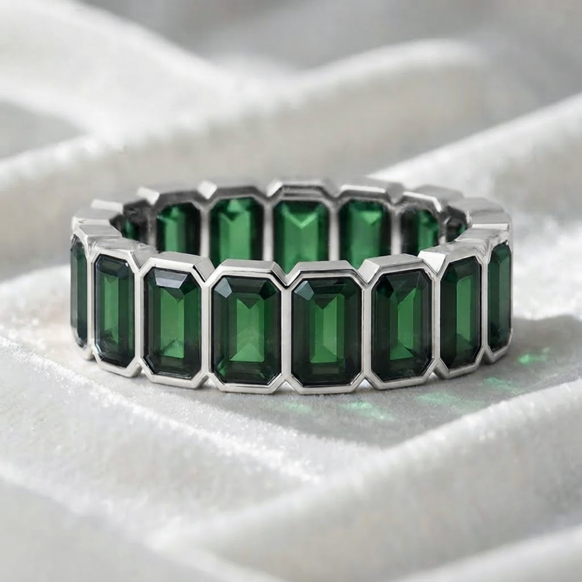 Gemstone Ring May Birthstone Anniversary