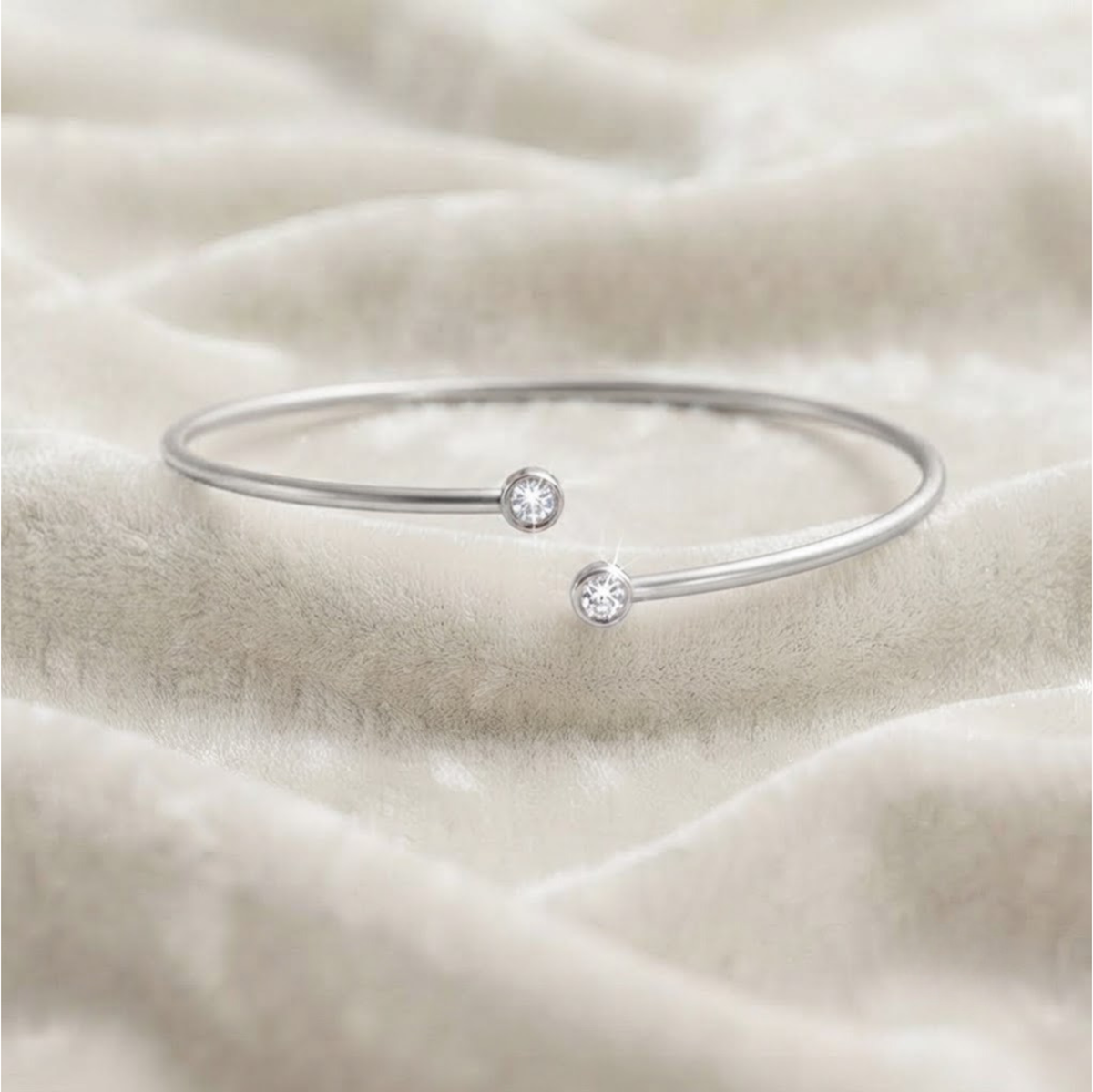 Diamond Bangle Bracelet