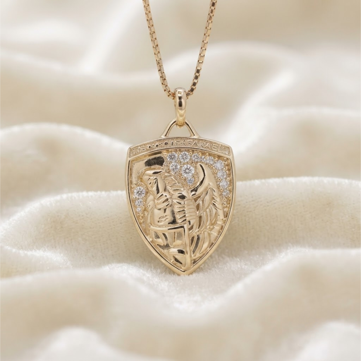 St Michael Medallion Necklace