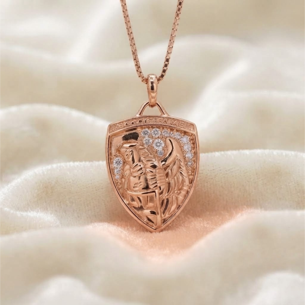 St Michael Medallion Necklace