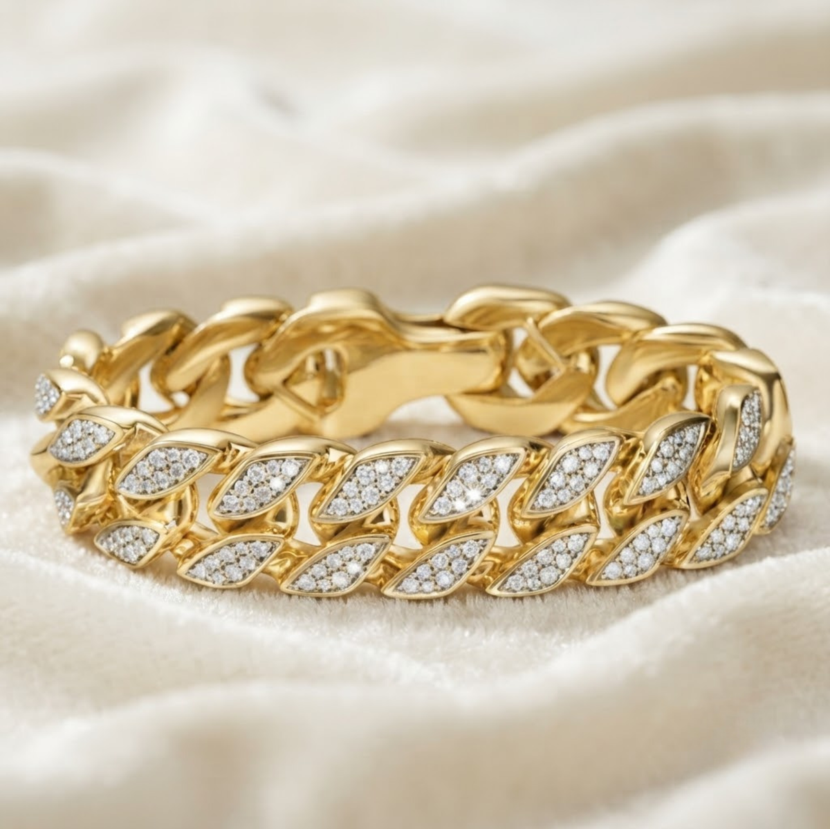 Cuban Link Bracelet, Gold Cuban Bracelet