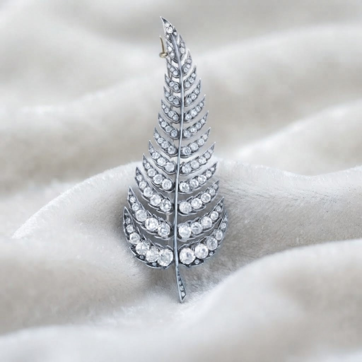 Vintage Feather Brooch