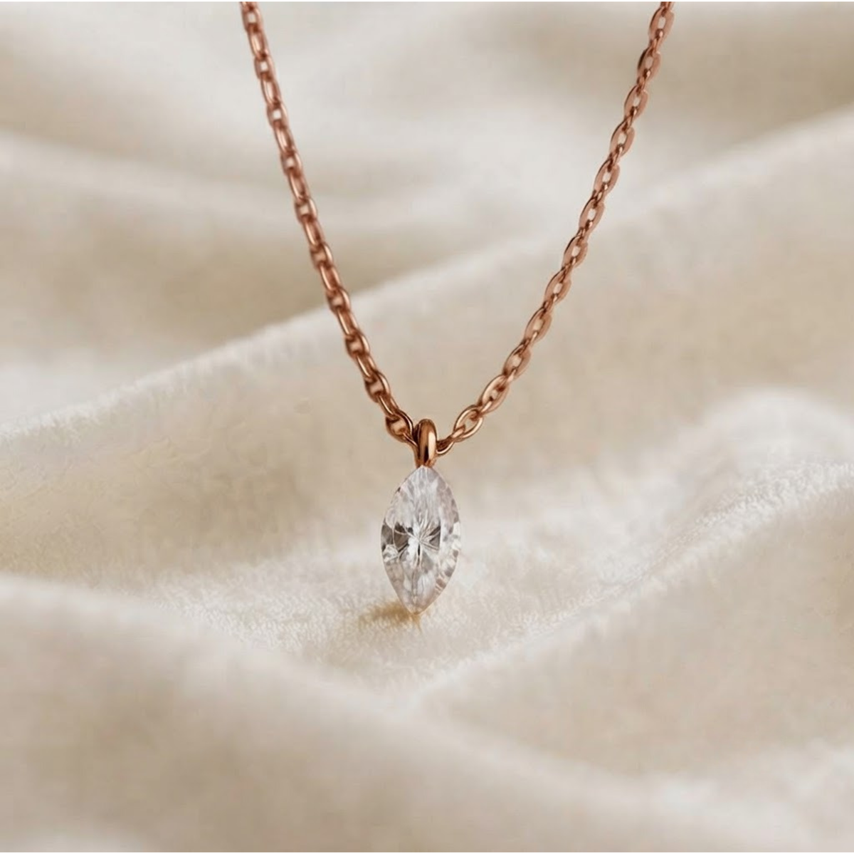 Marquise Diamond Necklace