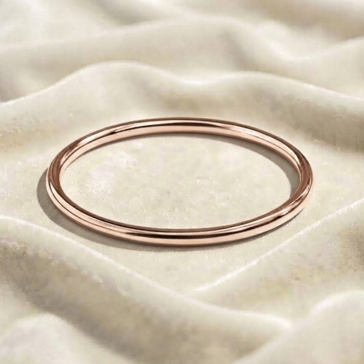 Solid Gold 1mm Thin Wedding Band