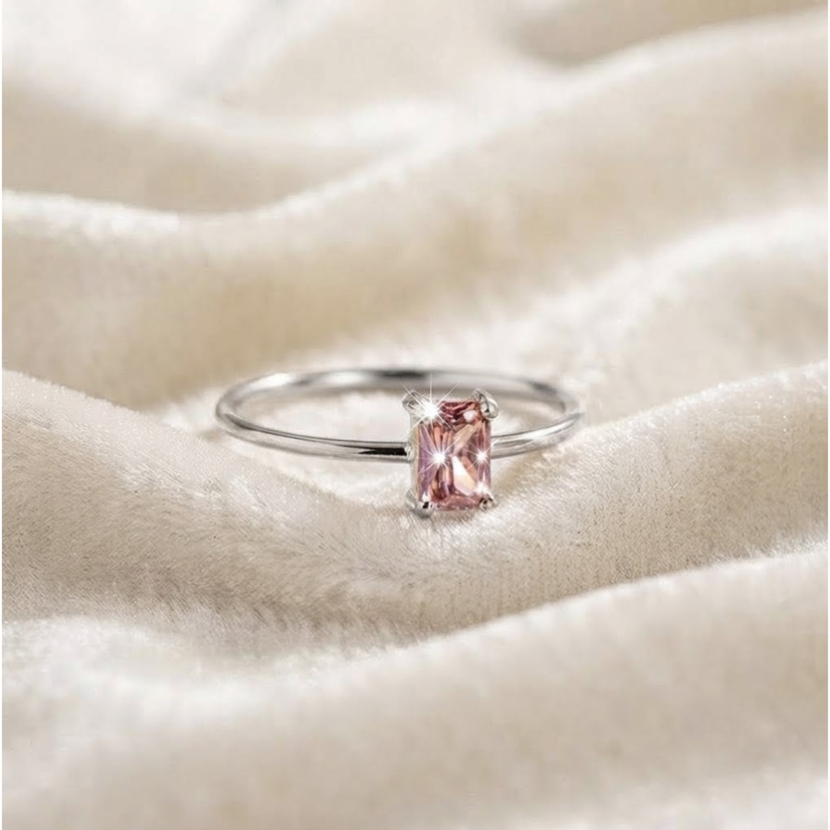 Vintage Style Birthstone Ring