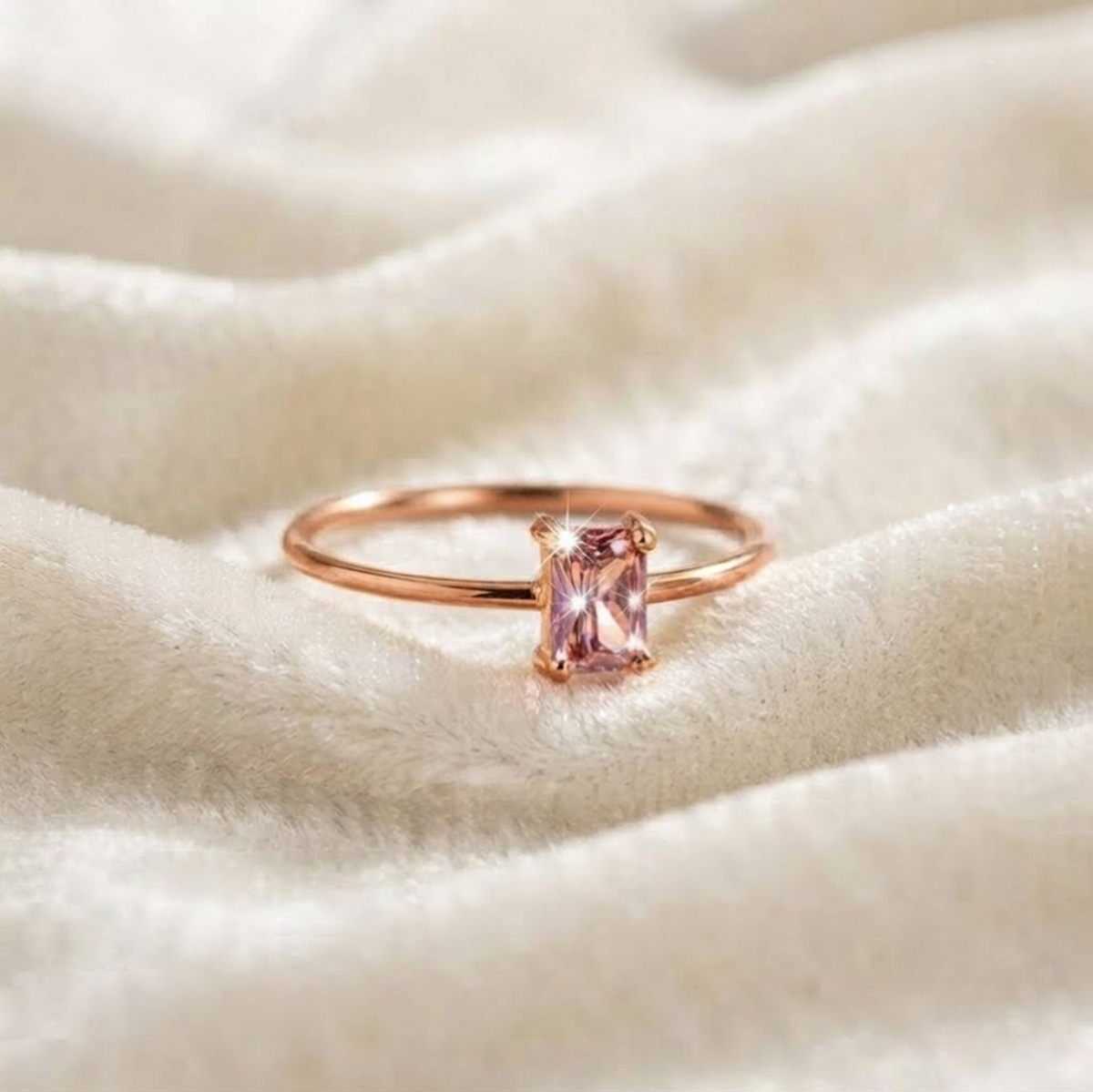 Vintage Style Birthstone Ring