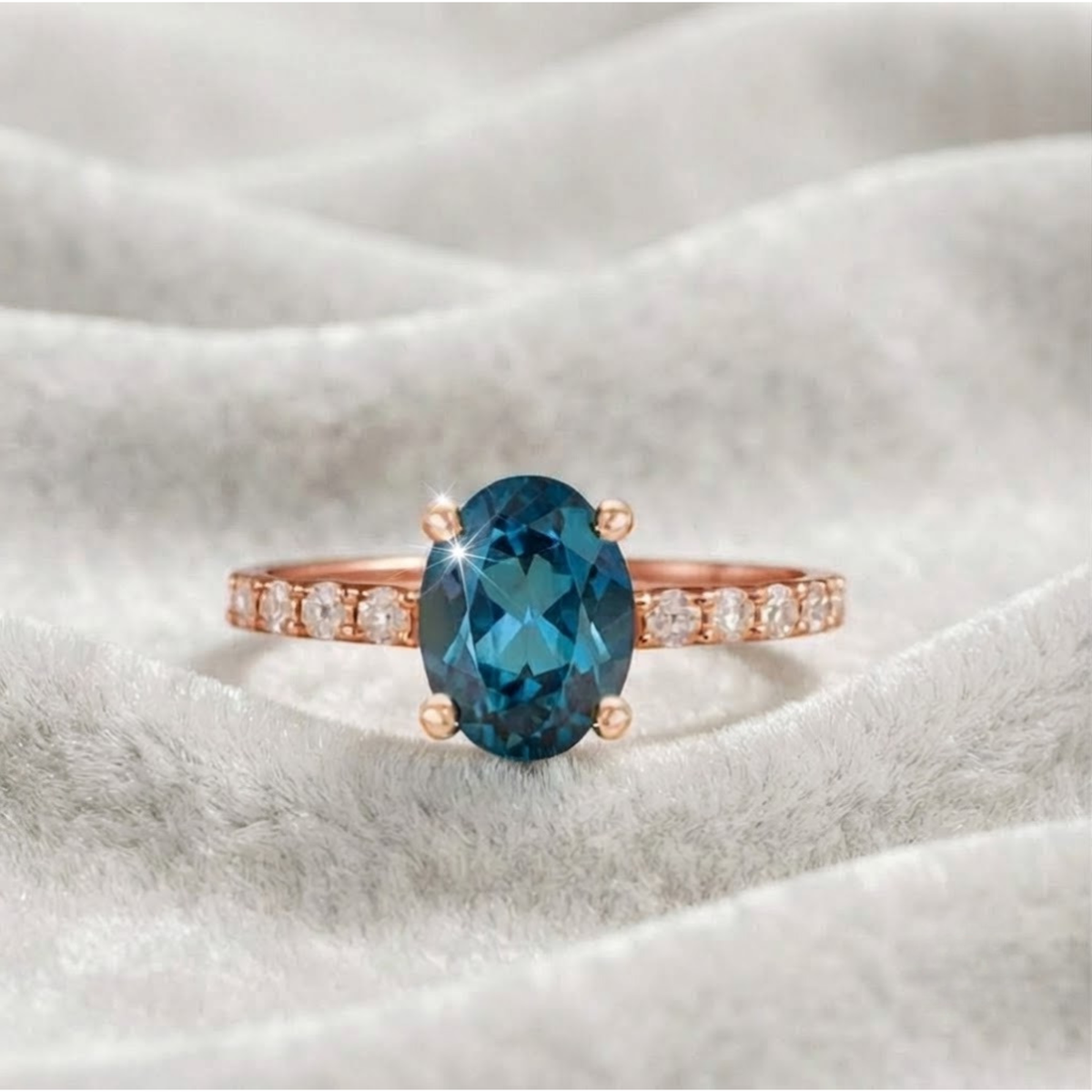 Sapphire Engagement Ring