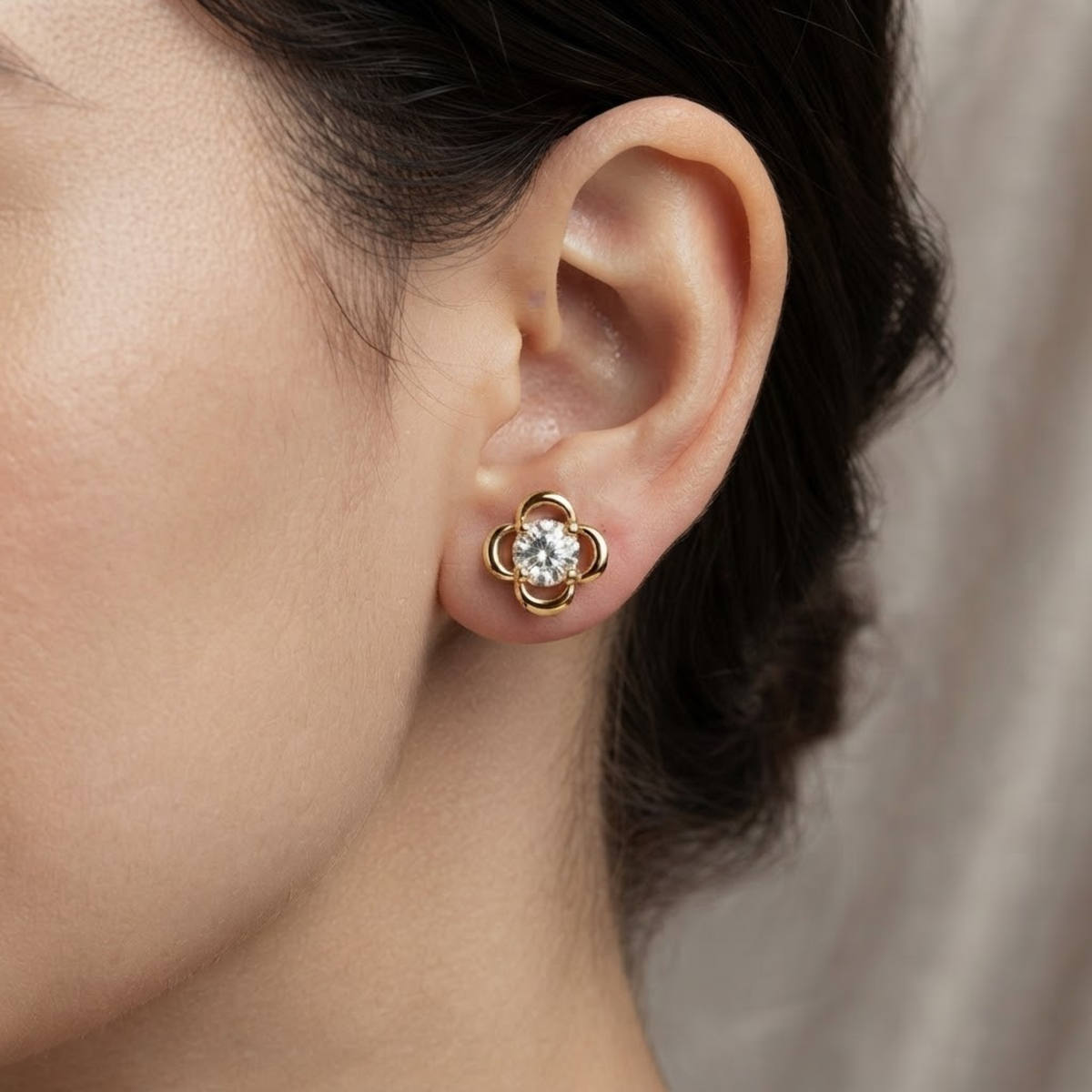 Classic Dainty Stud Earrings for Women