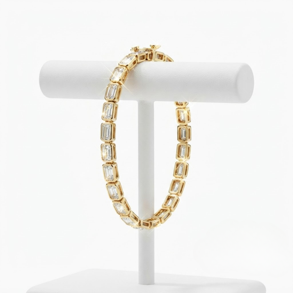 Lab Grown Diamond Tennis Bracelet