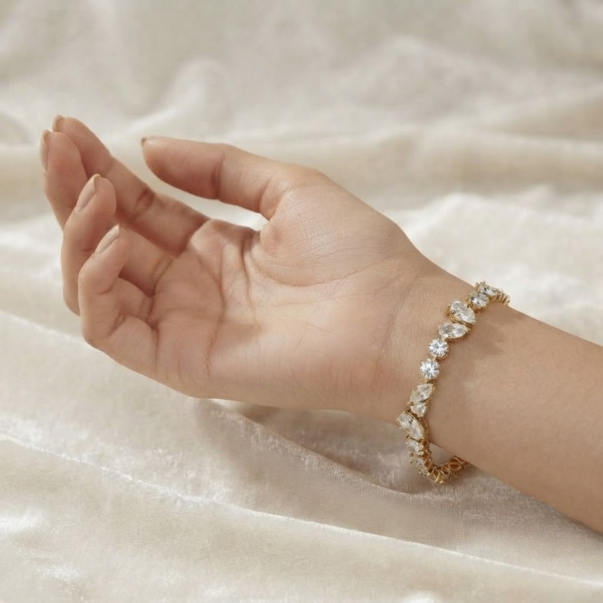 Tennis Bracelet Multishape Lab Grown Diamond
