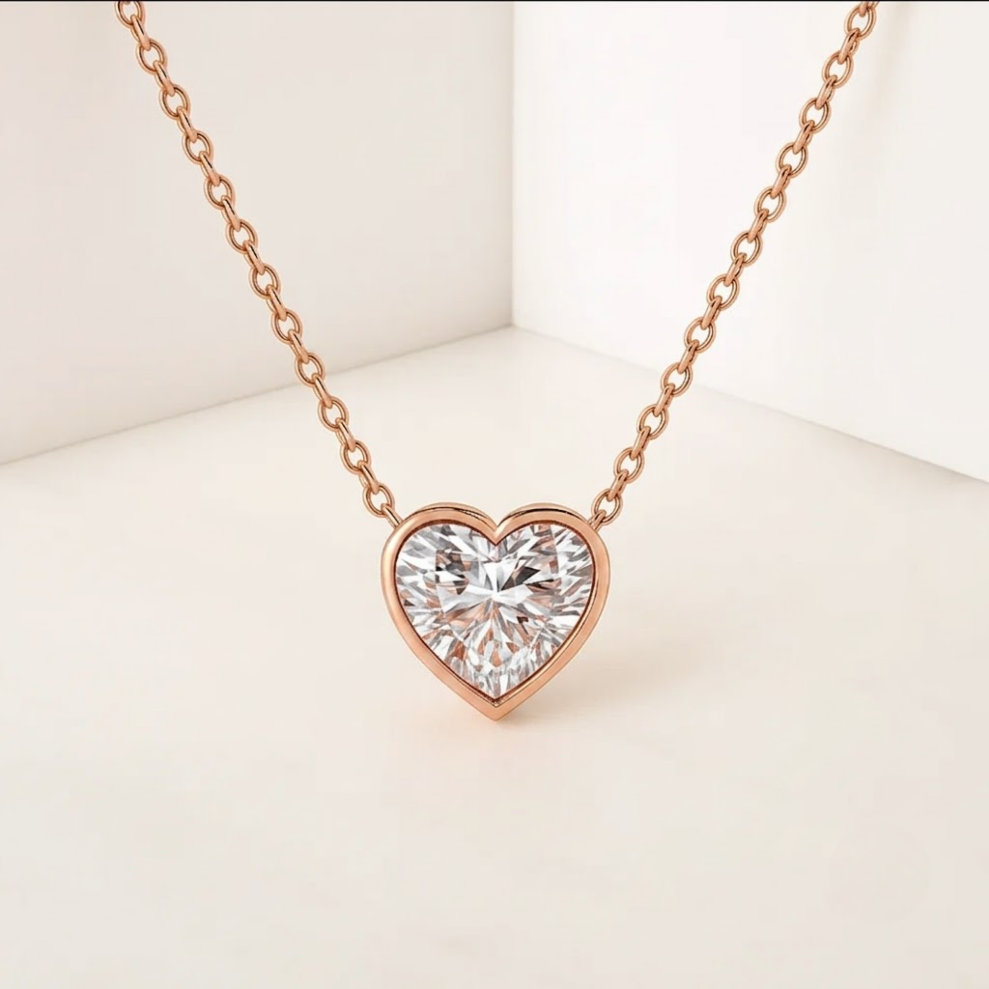Mini Heart Pendant Necklace