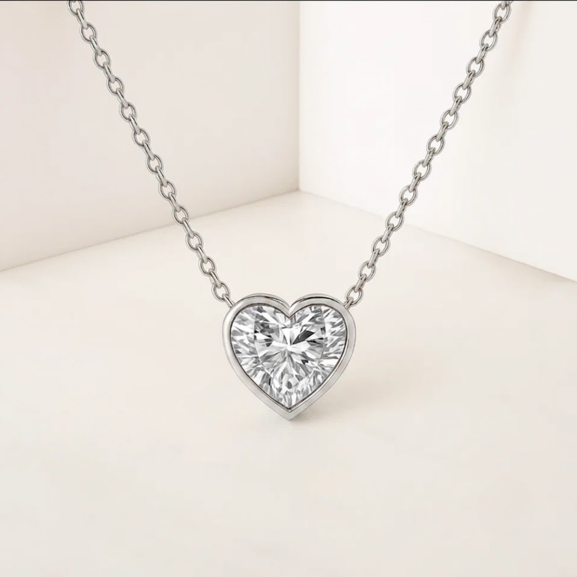 Mini Heart Pendant Necklace
