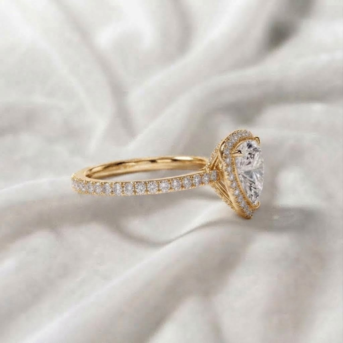 Trillion Cut Diamond Ring
