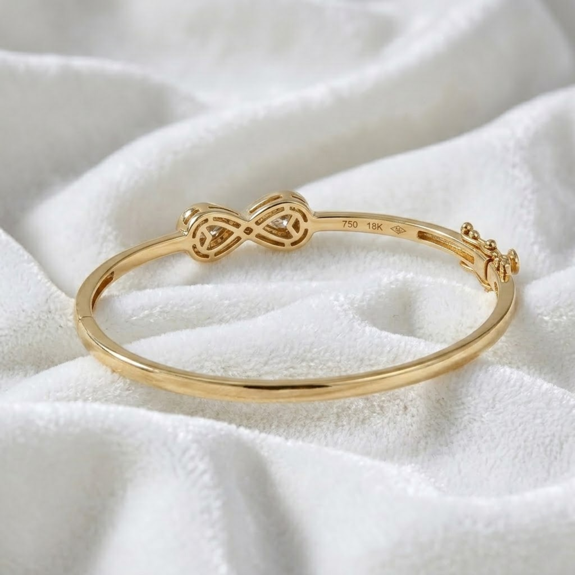 Infinity Toi Et Moi Cuff Bracelet