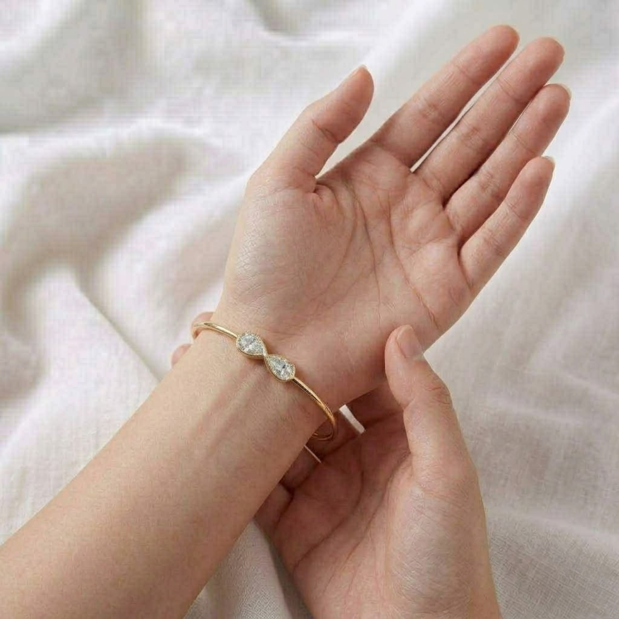 Infinity Toi Et Moi Cuff Bracelet