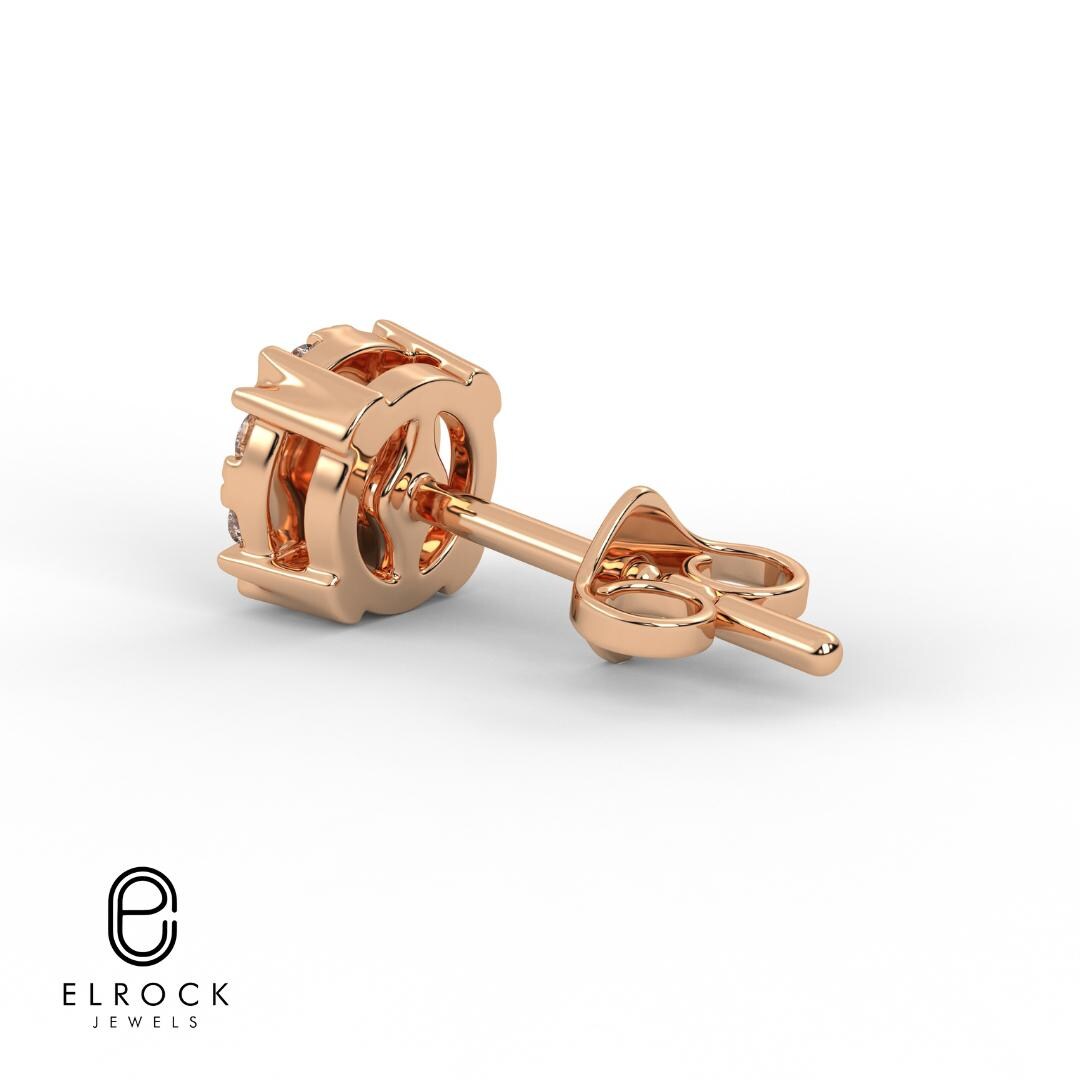Cluster Flower Studs Earring