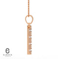 14K Gold Dog Tag